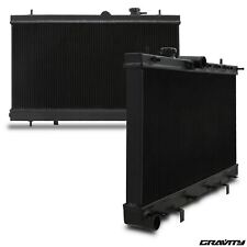 40mm BLACK ALUMINIUM RADIATOR
