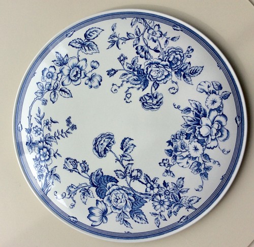 Spode clifton cake plate - clifton, white