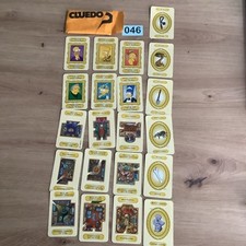 The Simpsons Cluedo 3rd Edition 2008 Spare Cards full set and envelope.list 046 