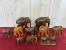 CARVED VINTAGE WOODEN