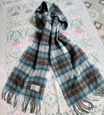 Ladies Mens ultra soft 100% wool Scotish  shawl, New 