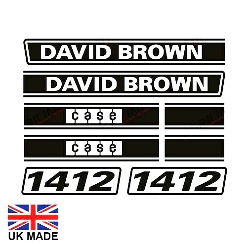Decal set for david brown - set, 1412