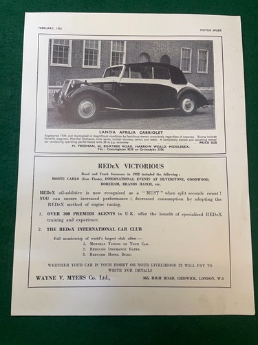 Lancia aprilia cabriolet - lancia,