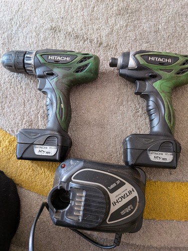 Hitachi drill set 12v - set, imapct