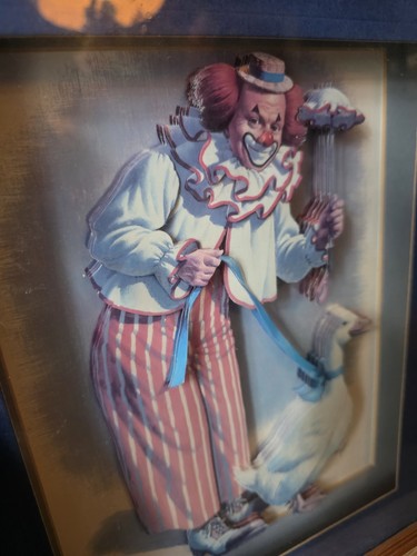 Vintage clown wall art - clown, arthur