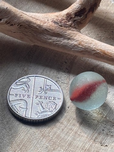 Seaham seaglass marble - , found