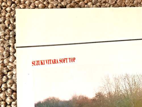Suzuki vitara soft top 1990 - top,