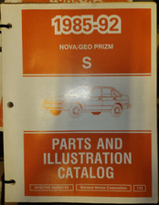 1985 thru 1992 Chevrolet Nova