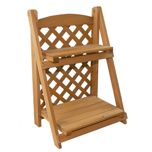 Outdoor wooden planter - outdoor,