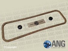 MGB, MGB-GT '62-'71 ROCKER COVER BADGE, CORK GASKET & RUBBER SEALS KIT