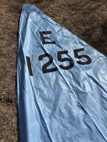 Enterprise dinghy main sail - dinghy,