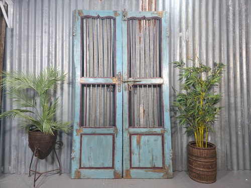 Pair vintage rustic indian - vintage,