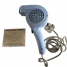 Authentic 1960s Morphy Richards Blue Hair Dryer - MADE IN ENGLAND - Working