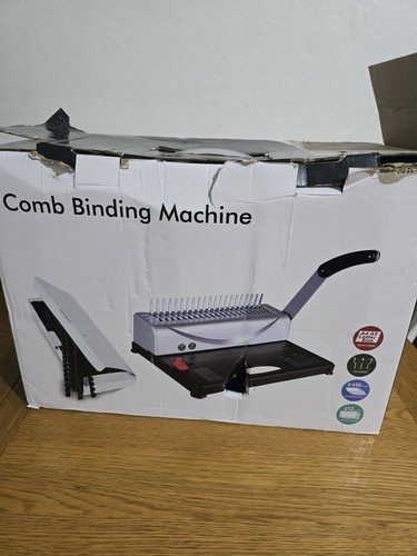 Comb binding machine used - binding,