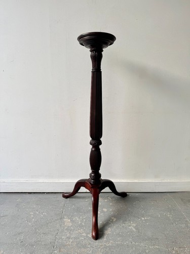 Victorian mahogany torchere - victorian,