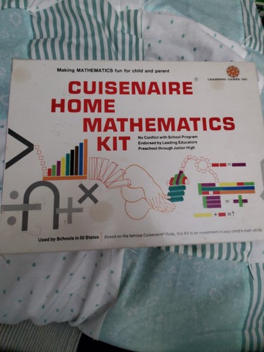 Vintage cuisenaire home math - vintage,