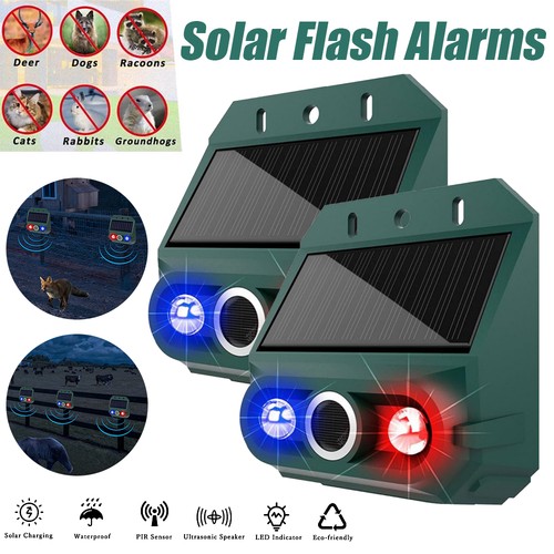 Ultrasonic solar cat - 2x, dog