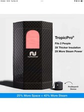 Nurecover Tropic Pro Home Sauna Bundle Inc Seat/Towel/Mat Etc - RRP £679 (New)