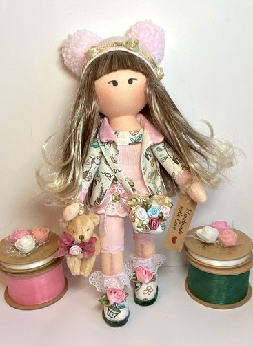 Handmade tilda doll sonya - sonya, 11