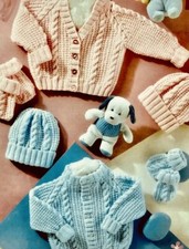 Aran Style Cardigan Baby