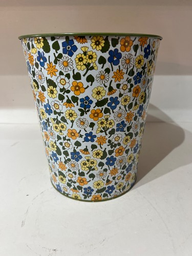Vintage 1970s retro tin - vintage,