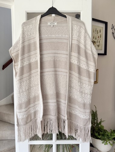 Fat face sleeveless fringed - face,