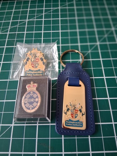 Badges and key - , ring