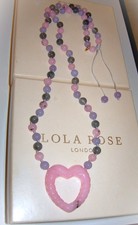 LOLA ROSE PINK OPEN HEART