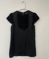 Women's Ted Baker Black Ruffle