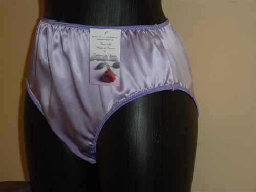 Satin waist panties - hi,