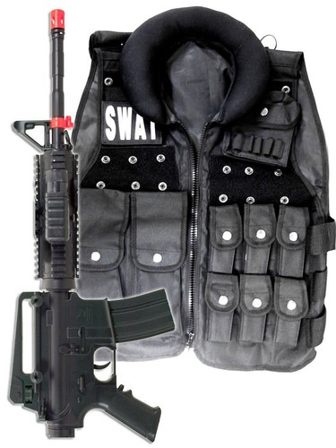 Police swat vest halloween - police,
