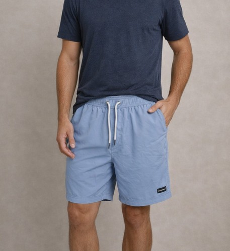 Island haze men swim trunks - island,