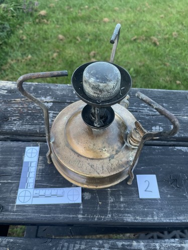 Brass paraffin stove british - paraffin,