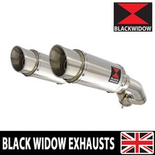 XT 660 Z TENERE 08-17 Exhaust Silencer Kit 200mm Round End Cans 200SS