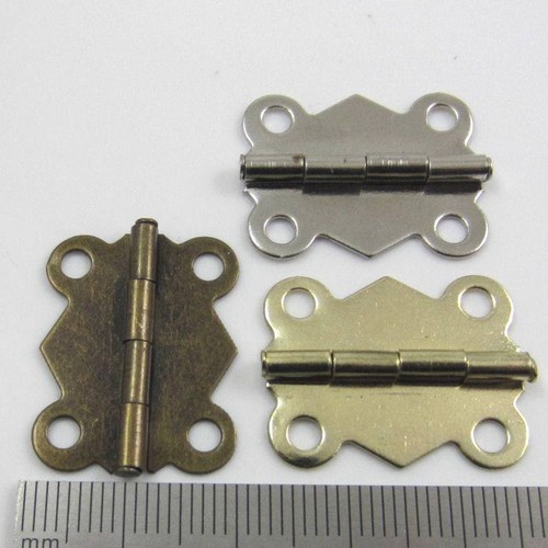 Plated miniature hinges 19 - miniature,