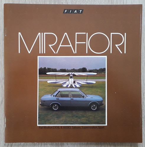 Fiat mirafiori range brochure - fiat,
