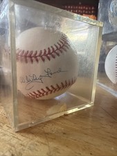 whitey ford autographed