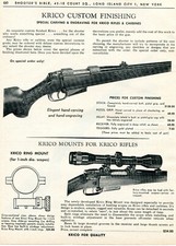 1962 Print Ad of Krico Rifle