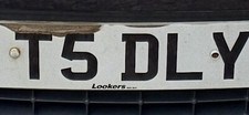 T5 DLY Private Number Plate T5