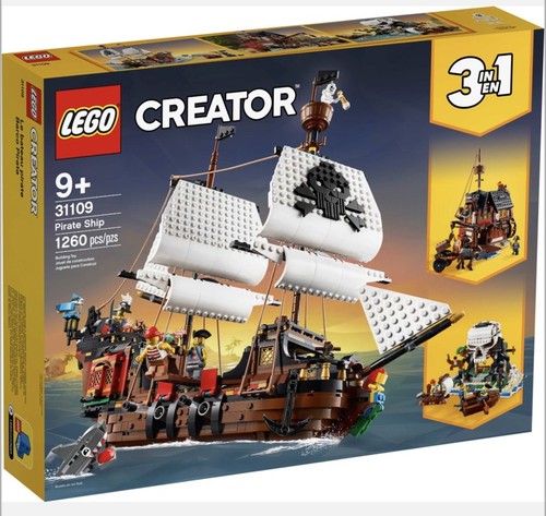 Lego creator pirate ship - lego,