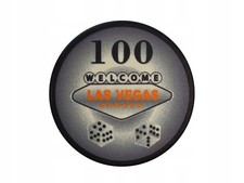 Poker Chip Ceramic Value 100