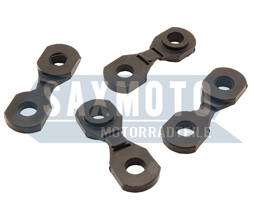 Footrest rubber damper kit - rubber,