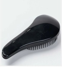 Genuine DTangler Easy Teaser Anti Tangle Hair Brush for Painless Brushing BLACK