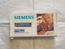 SIEMENS POCKET READER (OFFLINE TEXT READER) In Original Box. New and Unused.