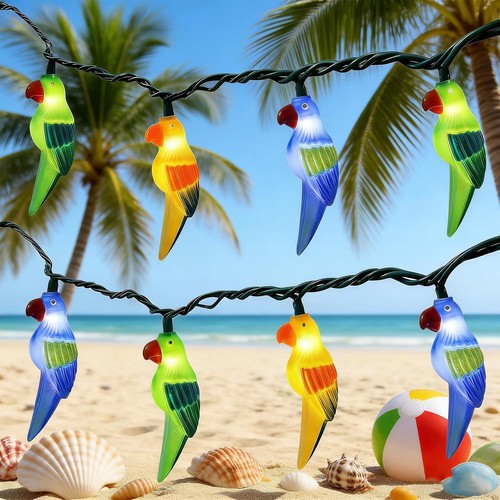 Multicolor parrot string - multicolor,
