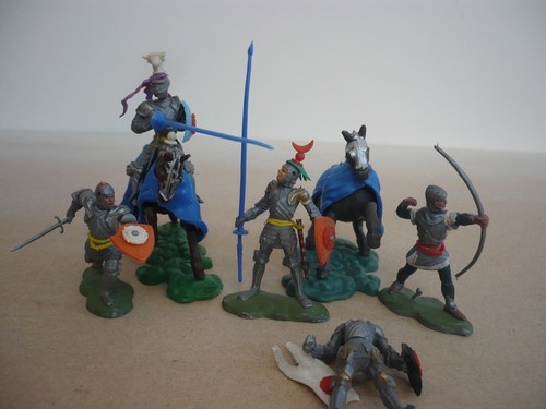 Britains swoppet knights - britains,