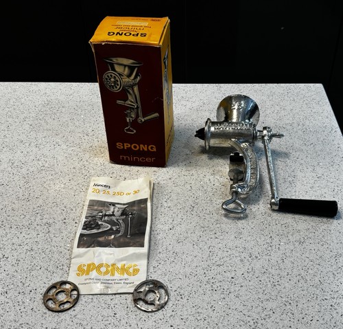 Spong national mincer - spong,