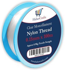 0.15Mm Clear Nylon Thread