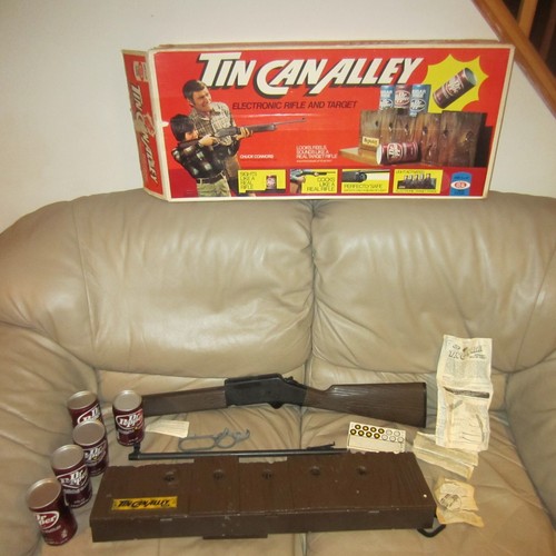 Tin can alley game - can,
