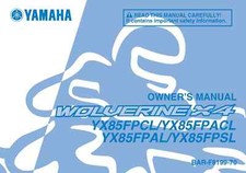 Yamaha Owners Manual Book 2020